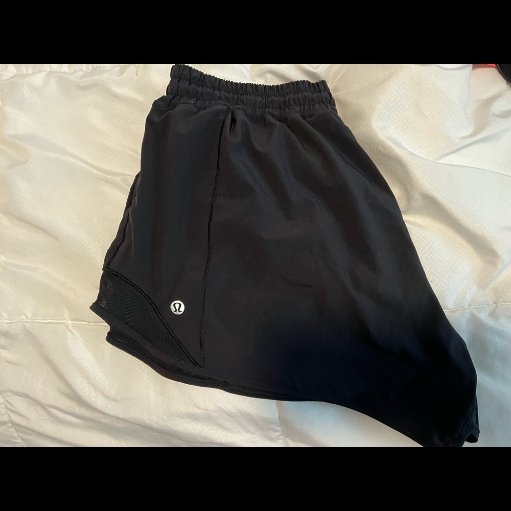 Everyday black hotty hot shorts, size 10 TALL